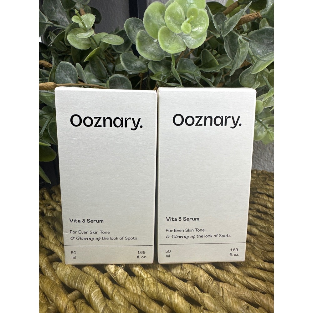 Ooznary Vita 3 Serum 2x‎ 50ml For Even Skin Tone Glowing Up The Look Of Spots